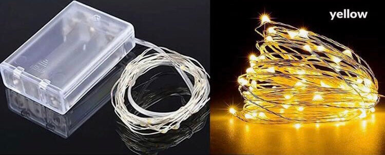 1pc Decorative copper string light