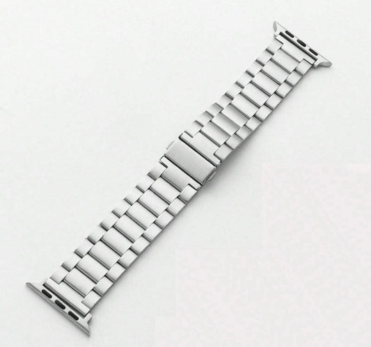 Stainless steel metal apple watch strap