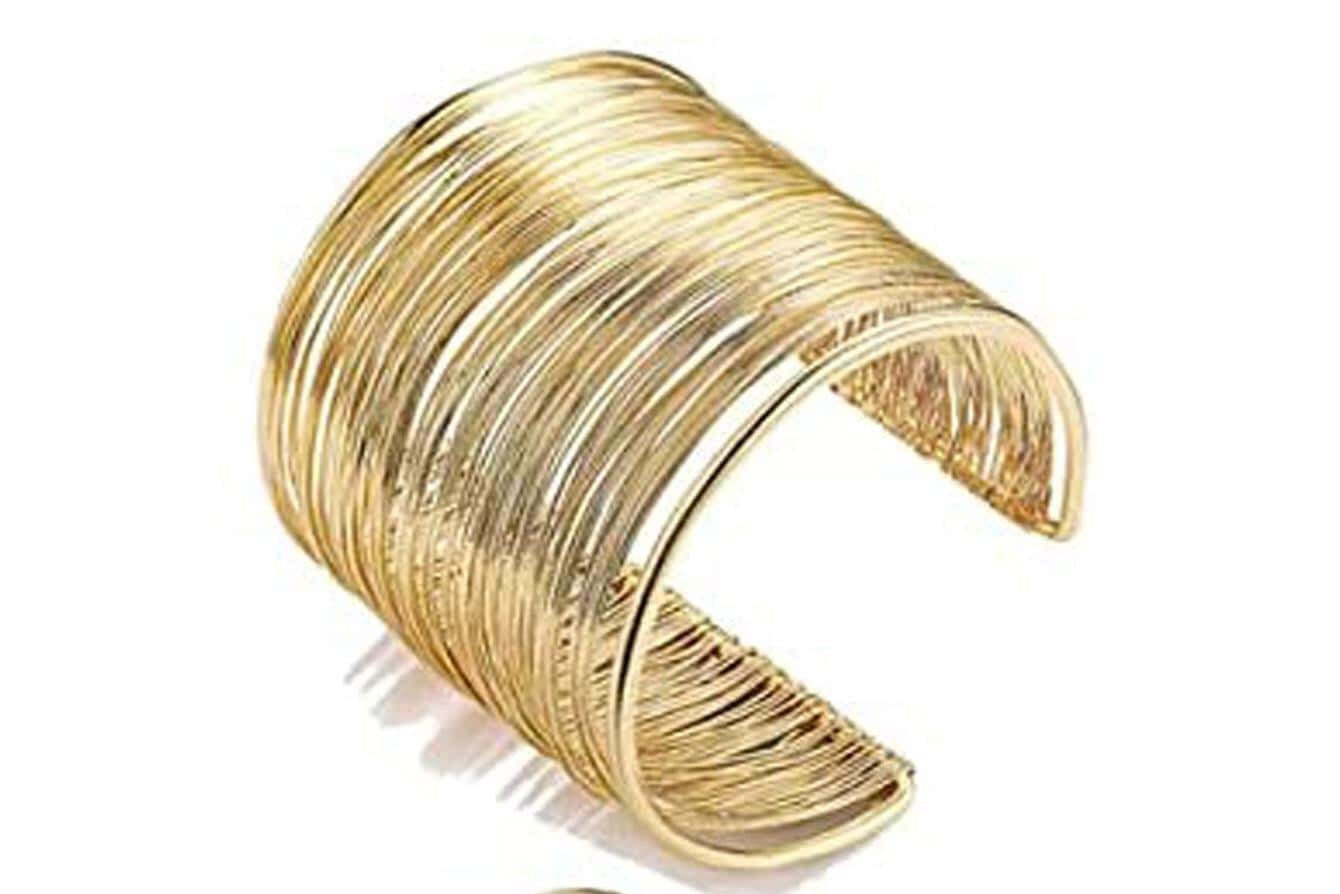 1 pc wire gold bracelet