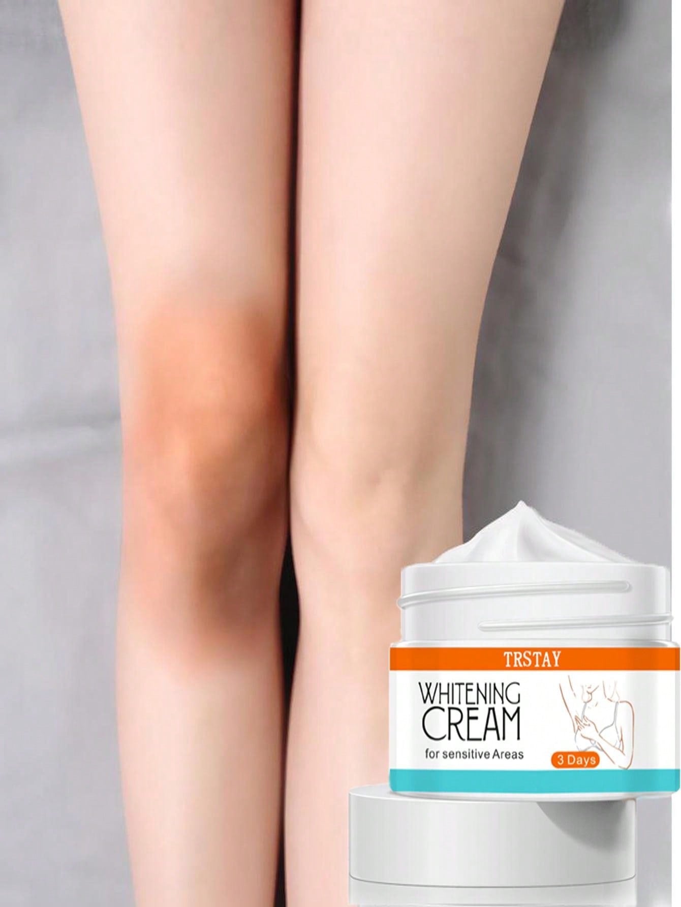 Whitening cream for sensitive areas