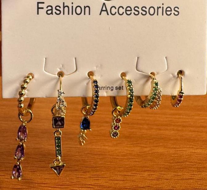 7pcs earrings