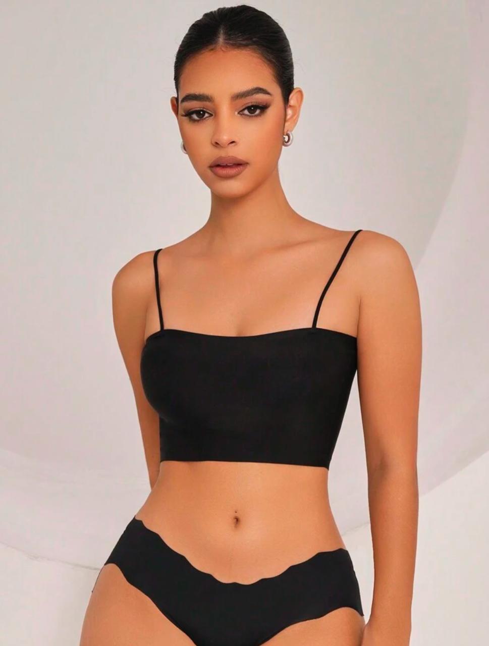 Solid Wireless Bra