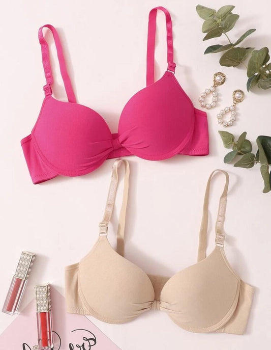 2Pack Push Up Bra Set