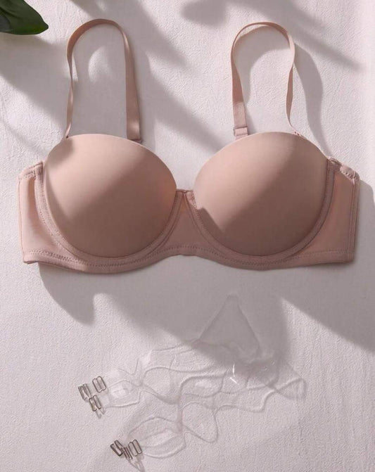 Solid Underwire Bra