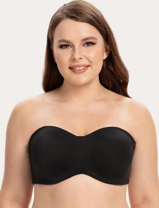 Solid Strapless Bra