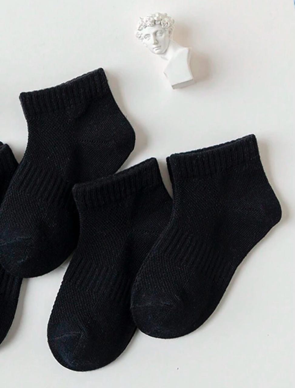 3pcs Mesh Short Socks