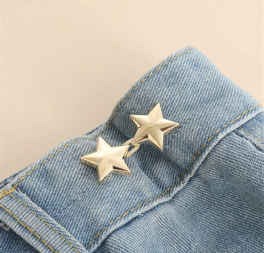 Star Tightener Adjustable Waist Buckle For Jeans