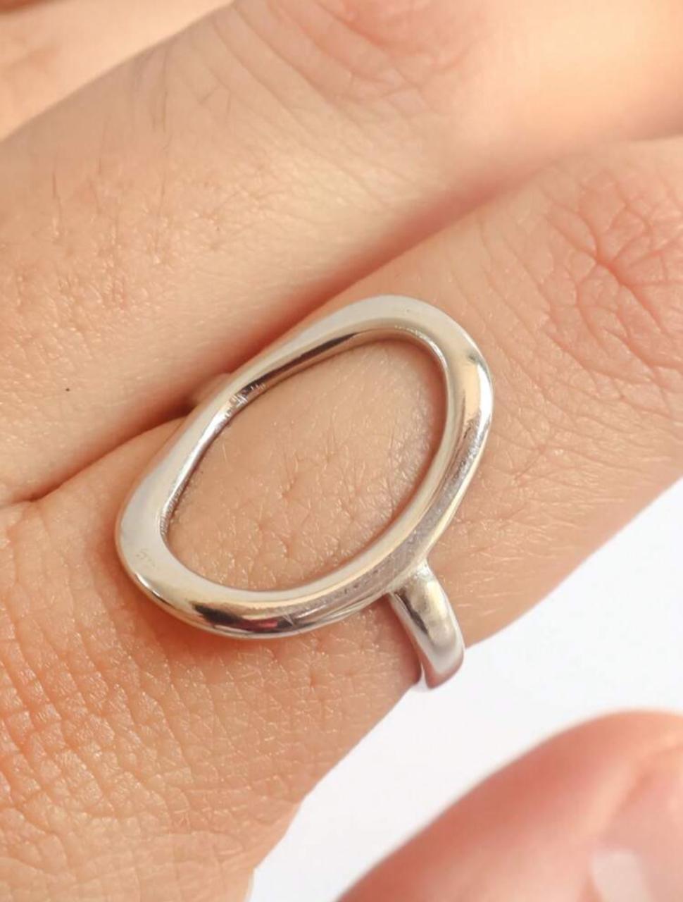 Stainless Steel Hollow Ring