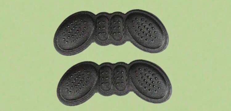 2pcs black heel grip cushion inserts