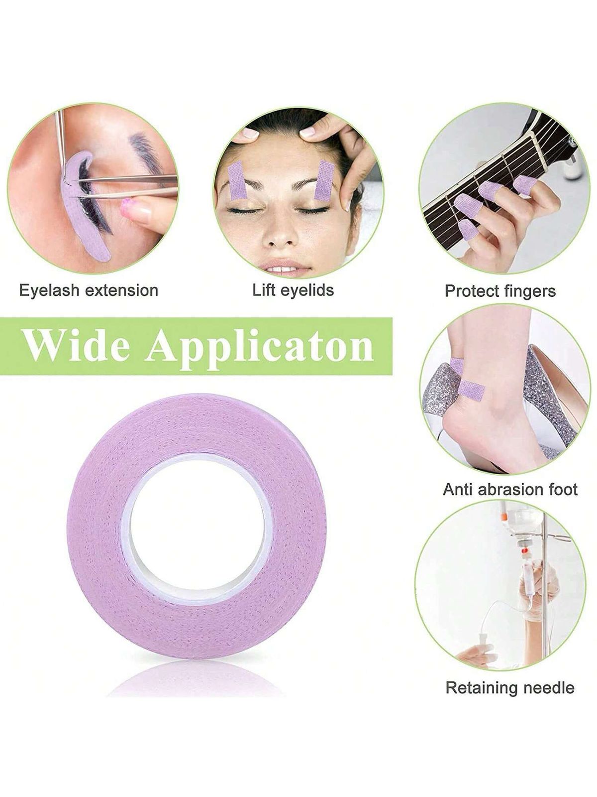 2pcs Eyelash Extension Tape